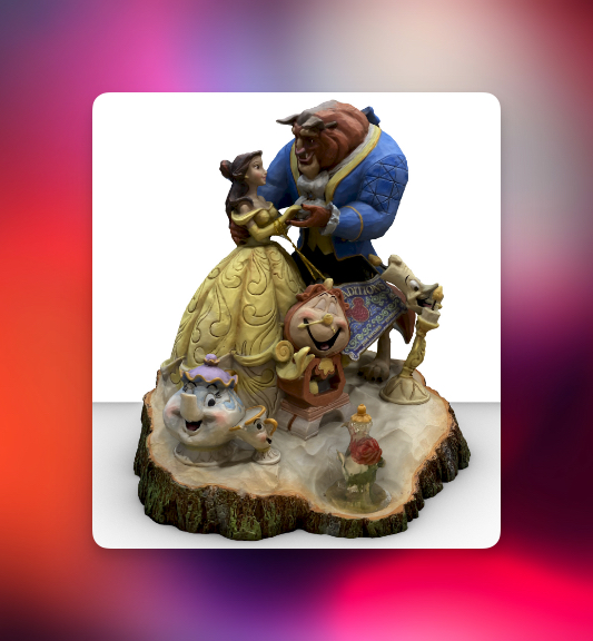 مجموعه فایل STL سه‌بعدی دیو و دلبر Beauty and the Beast