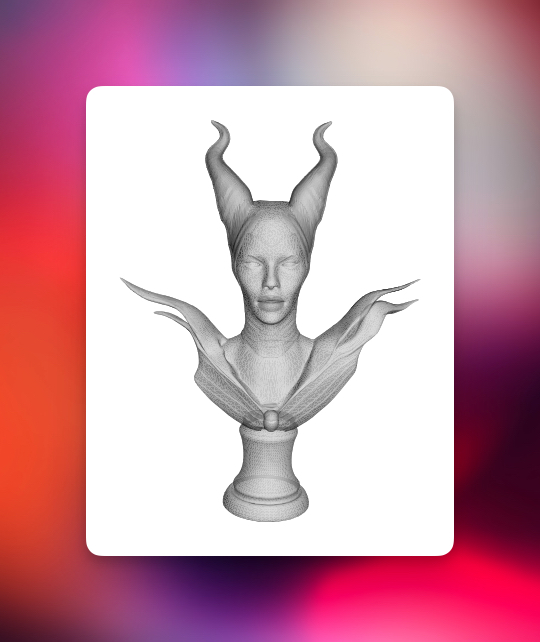 فایل STL سه‌بعدی CGTRADER - maleficent