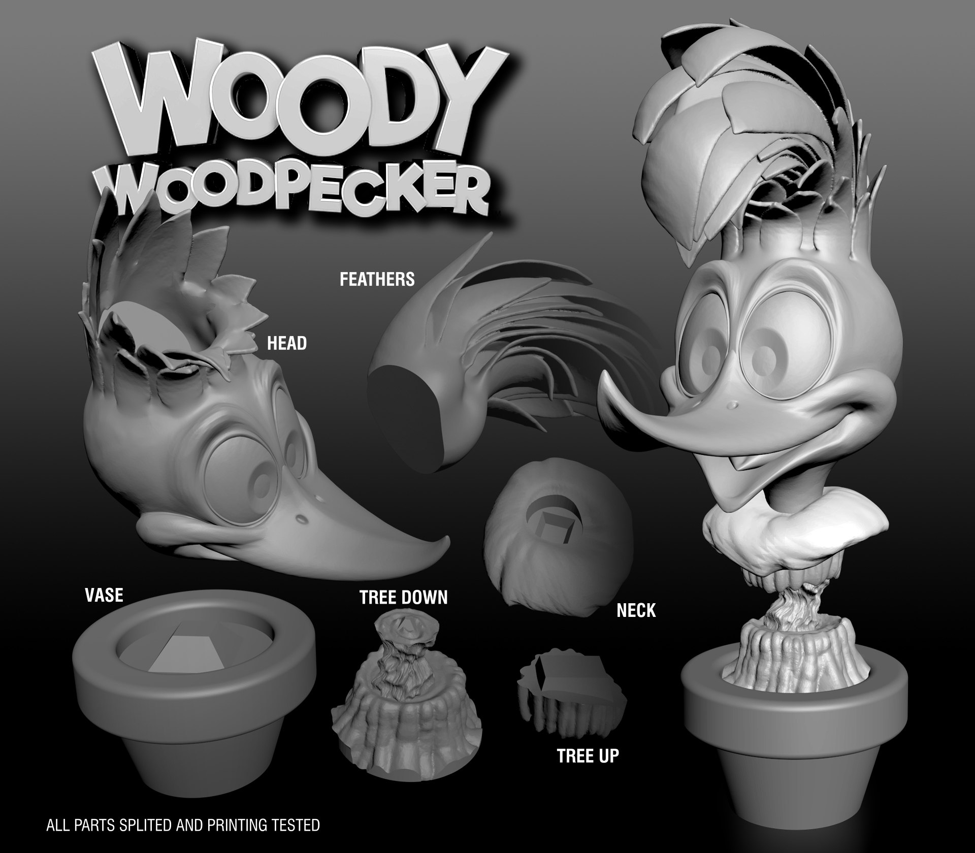 Woody Woodpecker (Pajaro Loco)