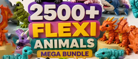 پکیج استثنایی 3D Ultimate STL Mega Pack (آپدیت ۲۰۲۶)
