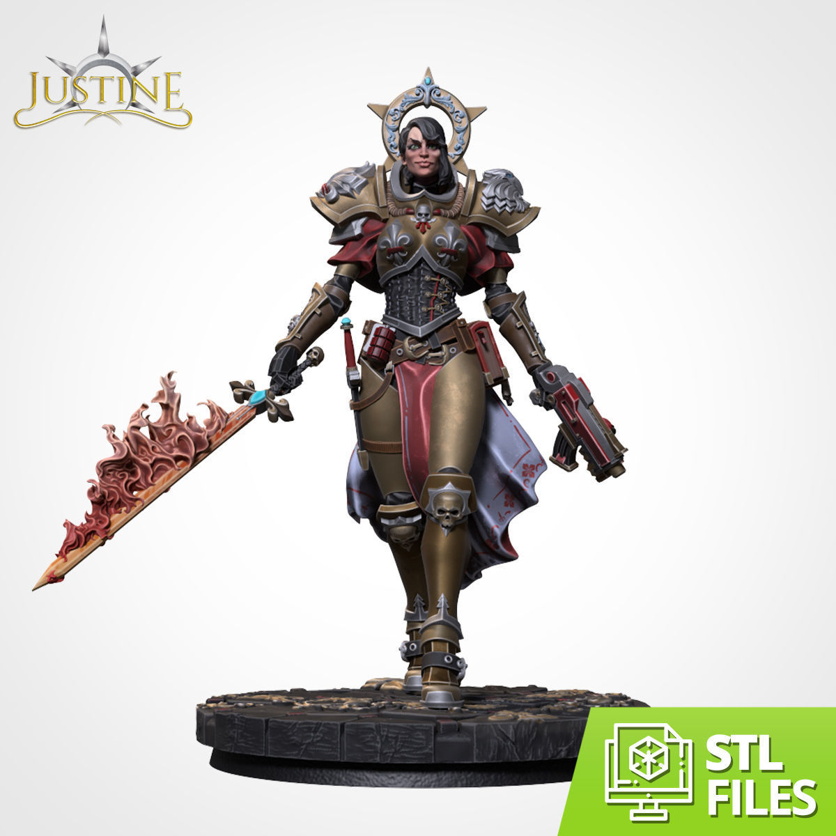 Justine - CGTrader