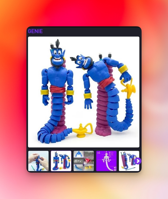 فایل STL سه‌بعدی genie-3d_nido2022