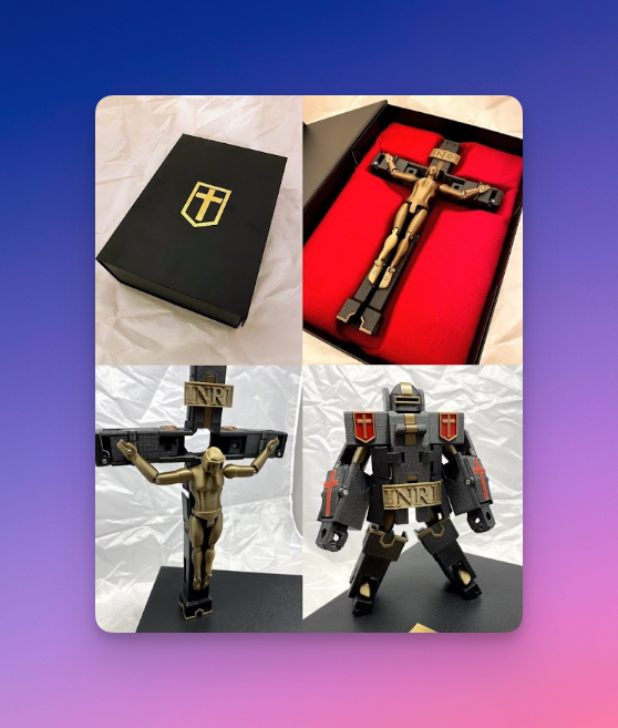 فایل STL سه‌بعدی Jesus+Mecha+Christ