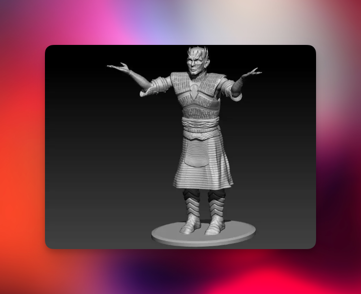 CGTRADER - Miniatura Night King