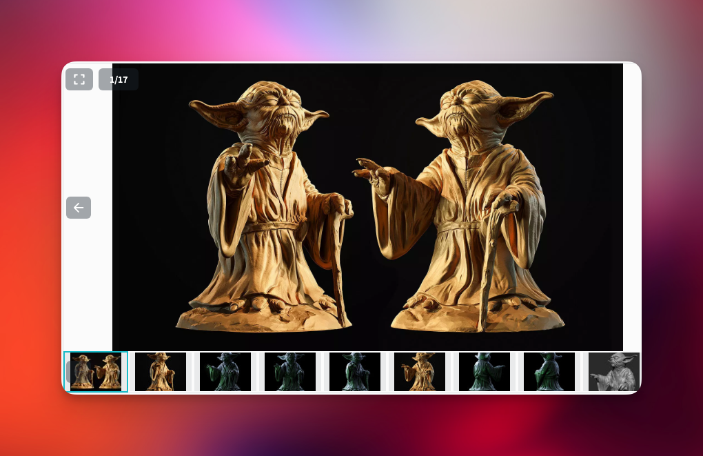 فایل STL سه‌بعدی CGTRADER - yoda10