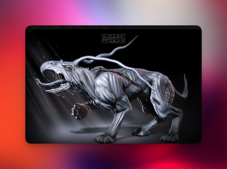 فایل STL سه‌بعدی Dragon Dog