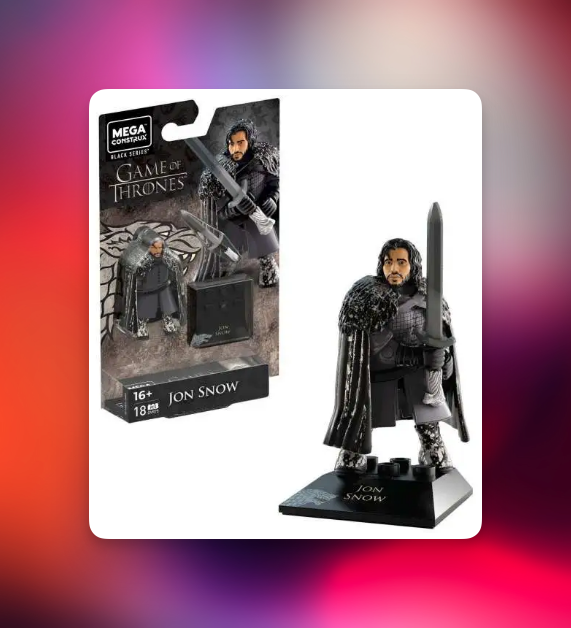 فایل STL سه‌بعدی Miniatura Jon Snow (GoT)