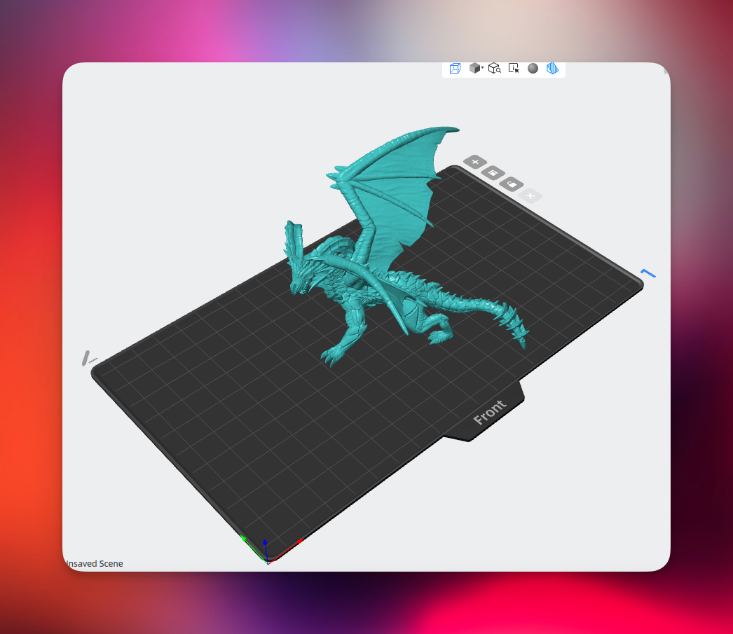 فایل STL سه‌بعدی Dragon CGTrader