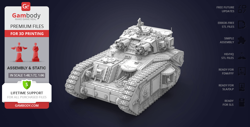 Vulcan Tank Macharius - Gambody