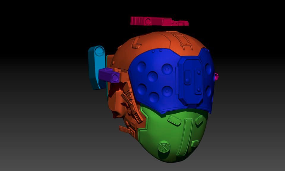 Cyberpunk 2077 Helmet
