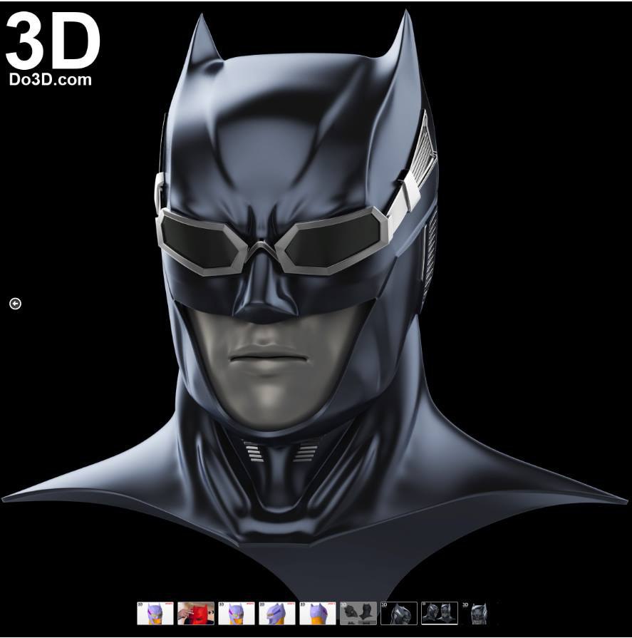 Batman Mask and goggles from DO3D