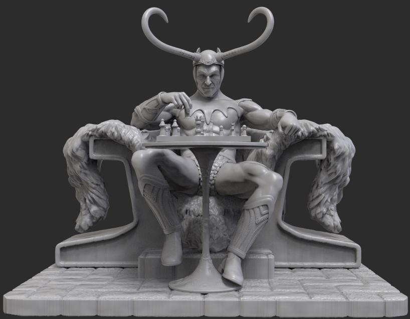 Loki and the Chessboard - CFD
