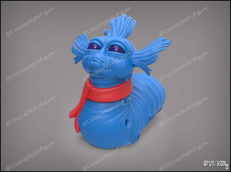 Ello Worm - CGTRADER