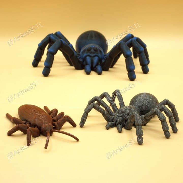 McGybeer April Fools Articulated Spider and Cockroach Bundle