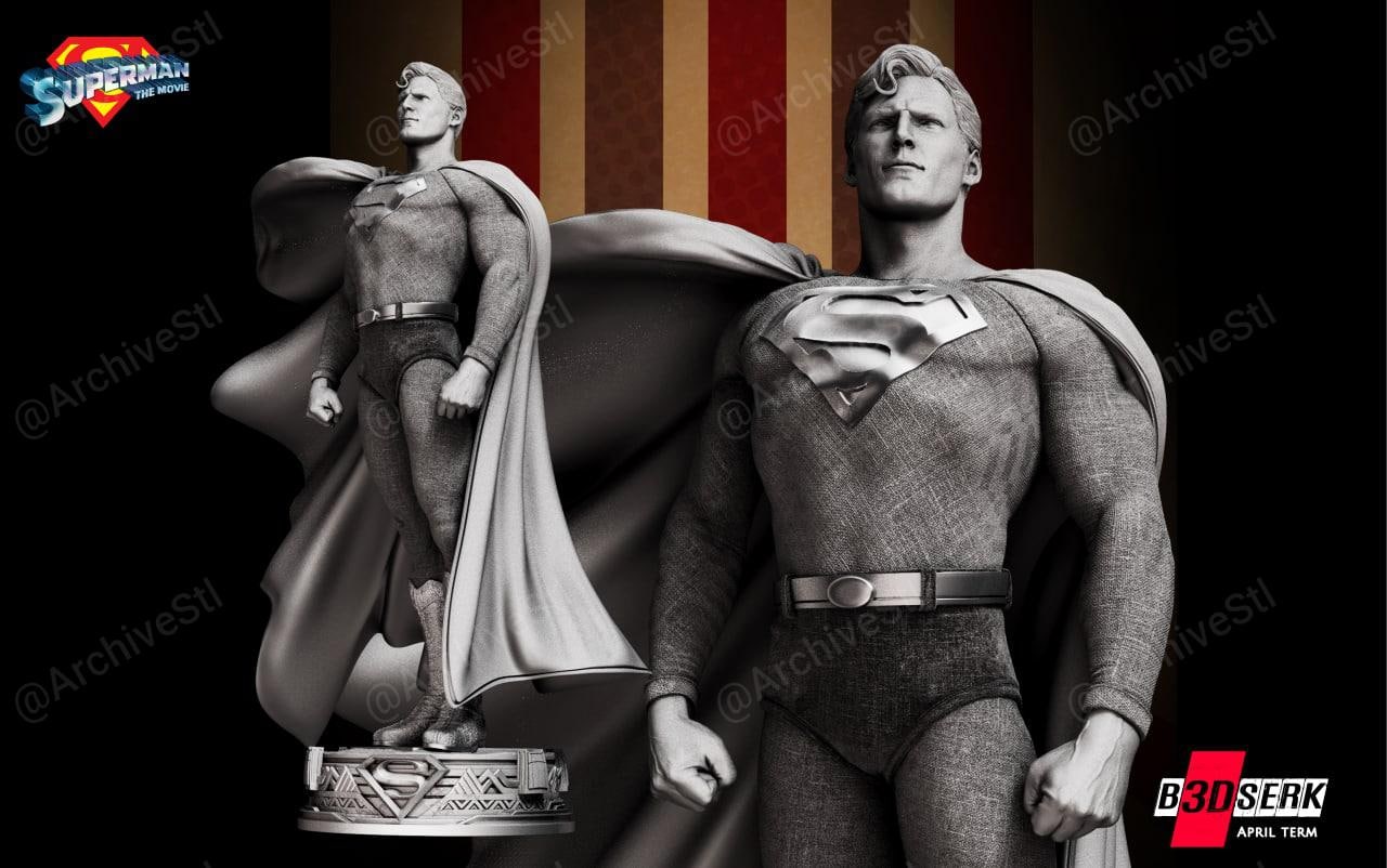 B3DSERK - Superman 1978 Statue 342mm