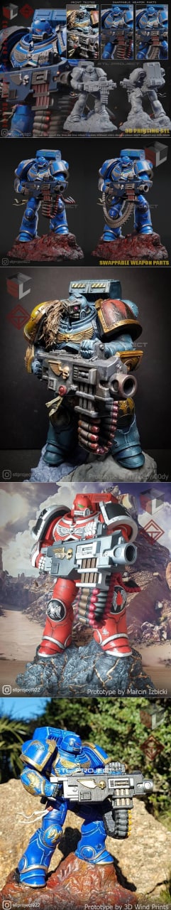 Astartes with Heavy Bolter