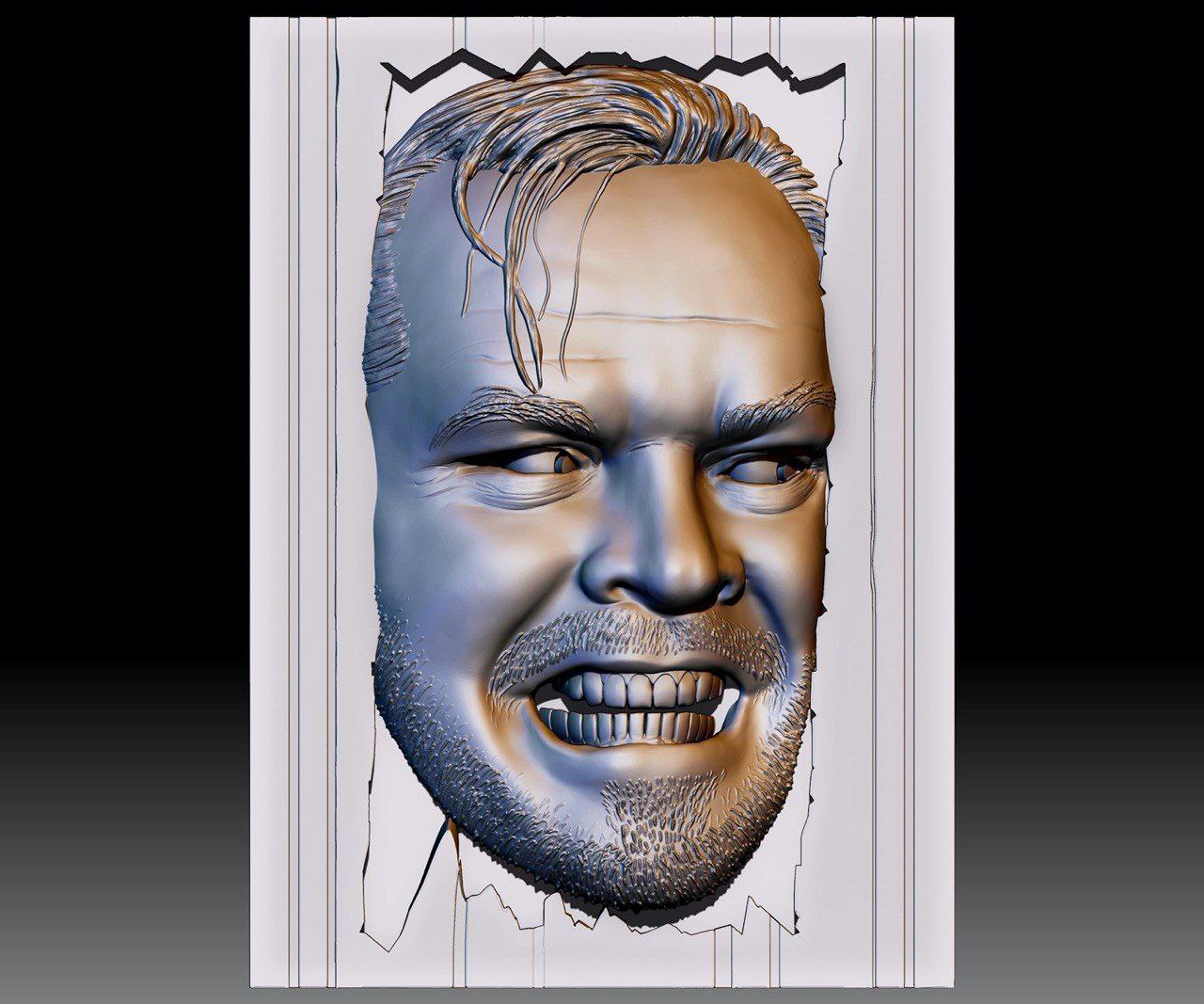 CGTrader - Shining Jack Nicholson
