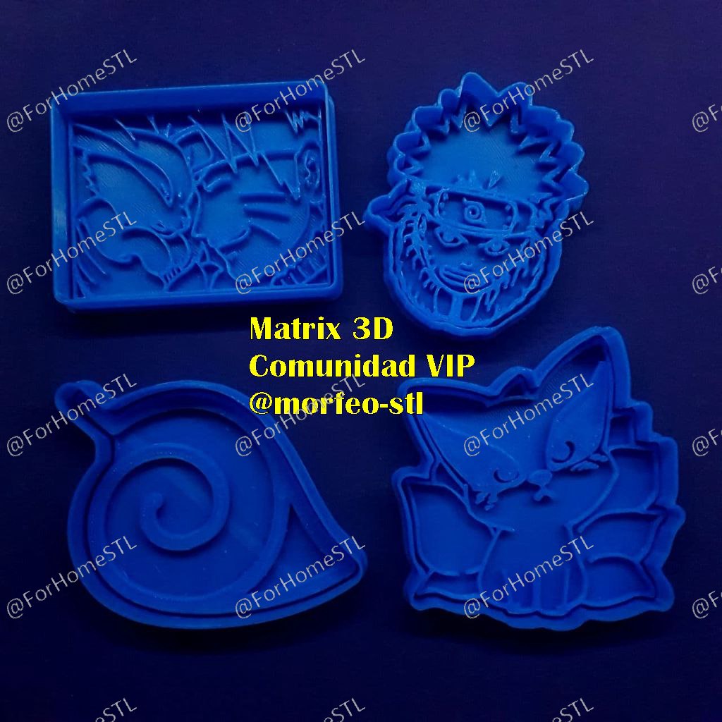 Cookie cutter NARUTO 12CM