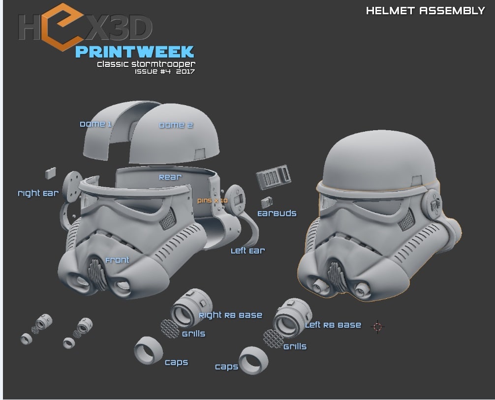 Classic Stormtrooper Suit - HEX3D