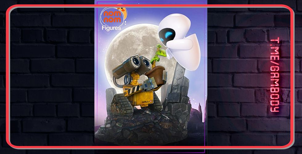 Chibi Wall-e and Eve