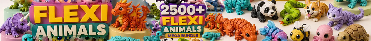 آرشیو جامع 3D Ultimate STL Mega Pack