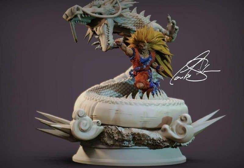 Goku F3 Dragon Diorama - HQ