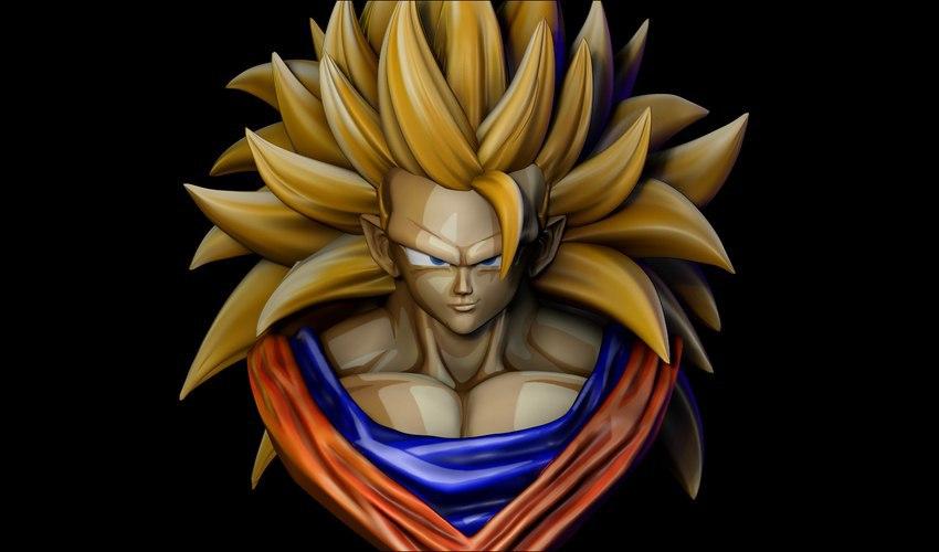 Goku SSJ3 Bust