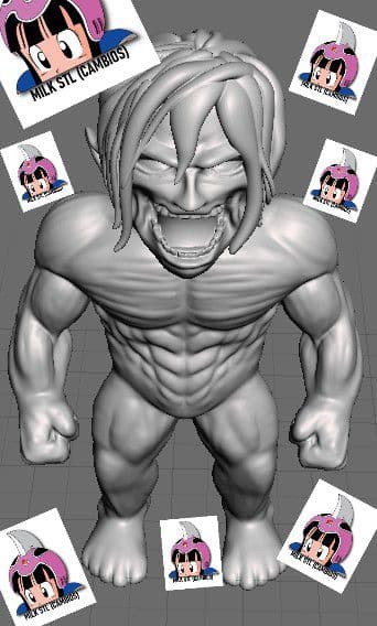 eren chibi stl feña