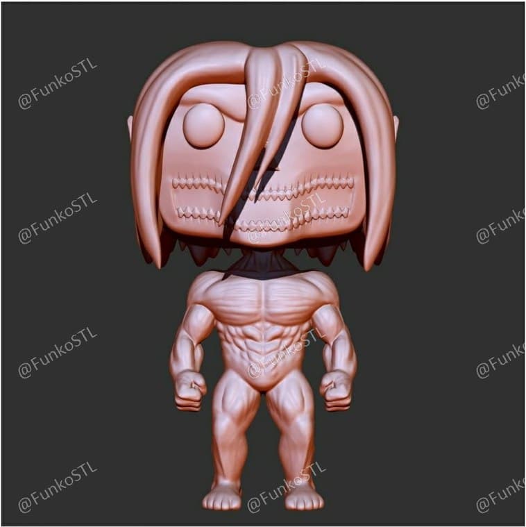 Eren Titan funko Pop Attack on Titan